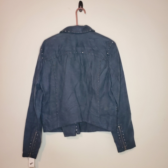 William Rast Studded faux leather Jacket NWT - Picture 7 of 7